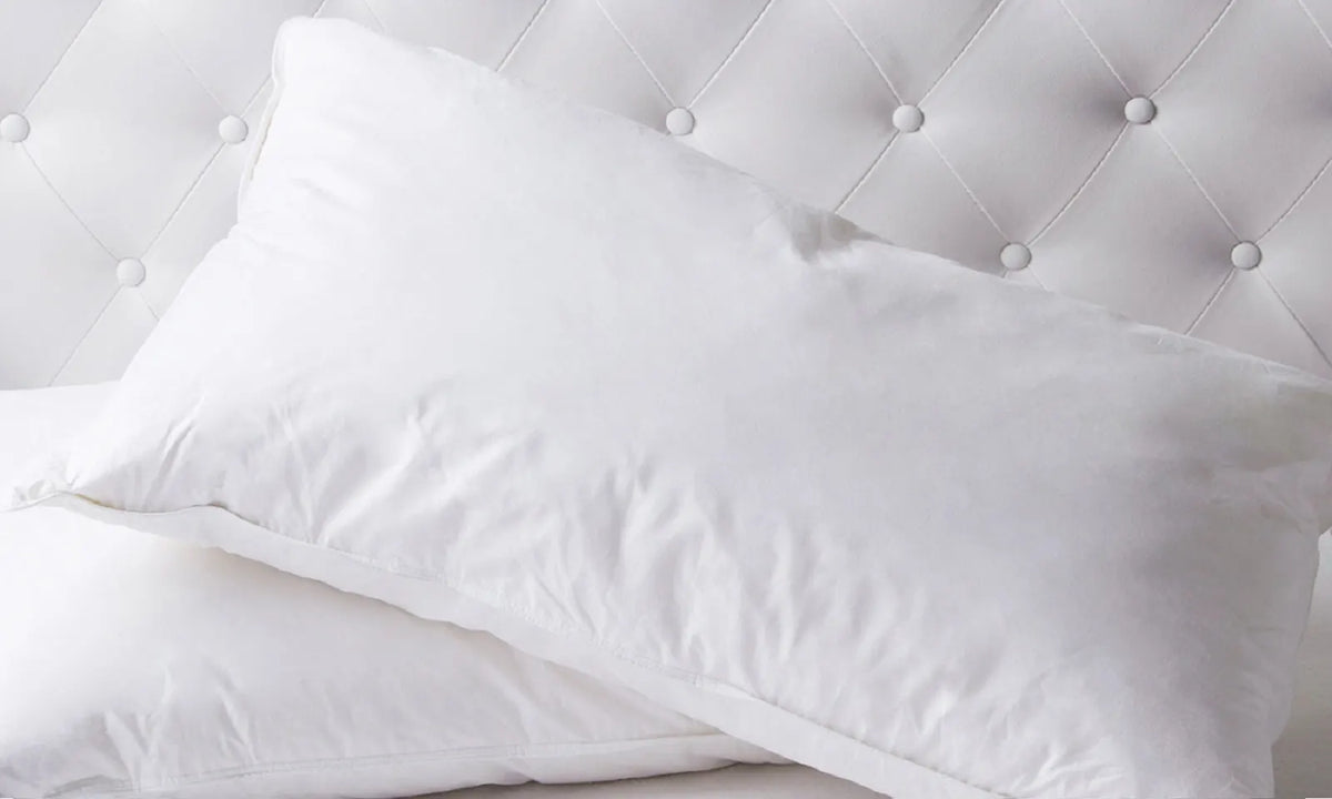 Duck Feather & Down Quilt 500GSM + Duck Feather and Down Pillows 2 Pack Combo - Super King - White - Image 5