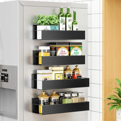 4 pack Magnetic Fridge Spice Rack - Image 2