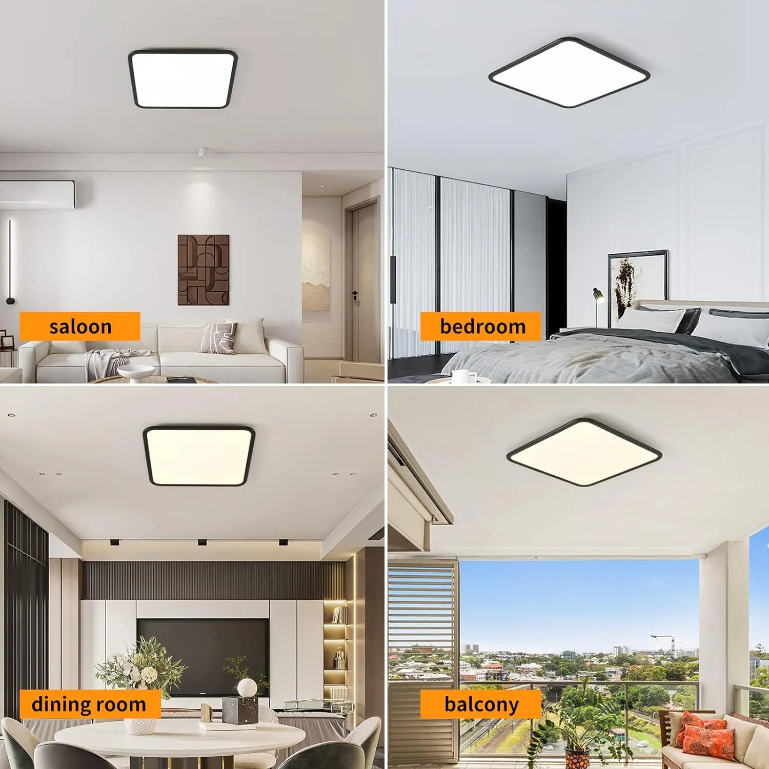 Dimmable LED Ceiling Light, 40W Anti Blue - Image 8