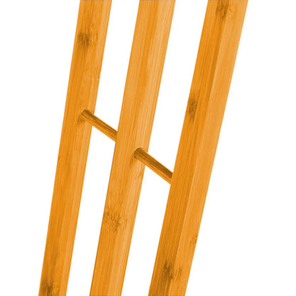 CARLA HOME Bamboo Towel Bar Holder Rack 3-Tier Free Standing for Bathroom. Towel Racks. Towel Rail Bathroom Accessory. Shower Hand Dish Towel. Towel Holder. Hand Towel Bar (Standard) - Image 5