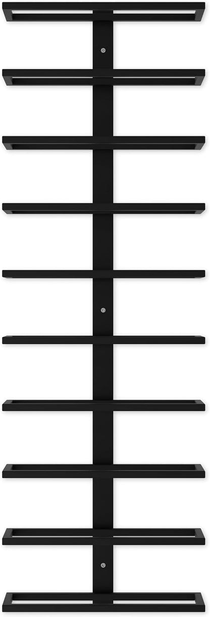 Set 2 Pcs Metal Wall Mount Wine Rack for Wine Bottles, Liquor, Champagne (Holds 10 Bottles) - Image 6