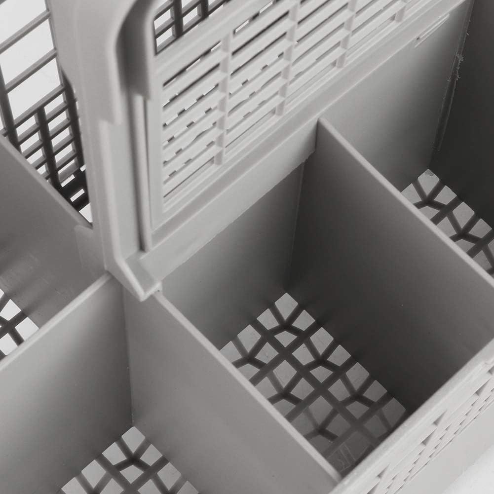 CARLA HOME 8 Slot Universal Dishwasher Cutlery Basket with Handle and Lid which Fits Most Brands (240mm X 135mm X 122mm) - Image 5