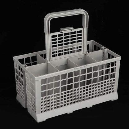 CARLA HOME 8 Slot Universal Dishwasher Cutlery Basket with Handle and Lid which Fits Most Brands (240mm X 135mm X 122mm) - Image 7