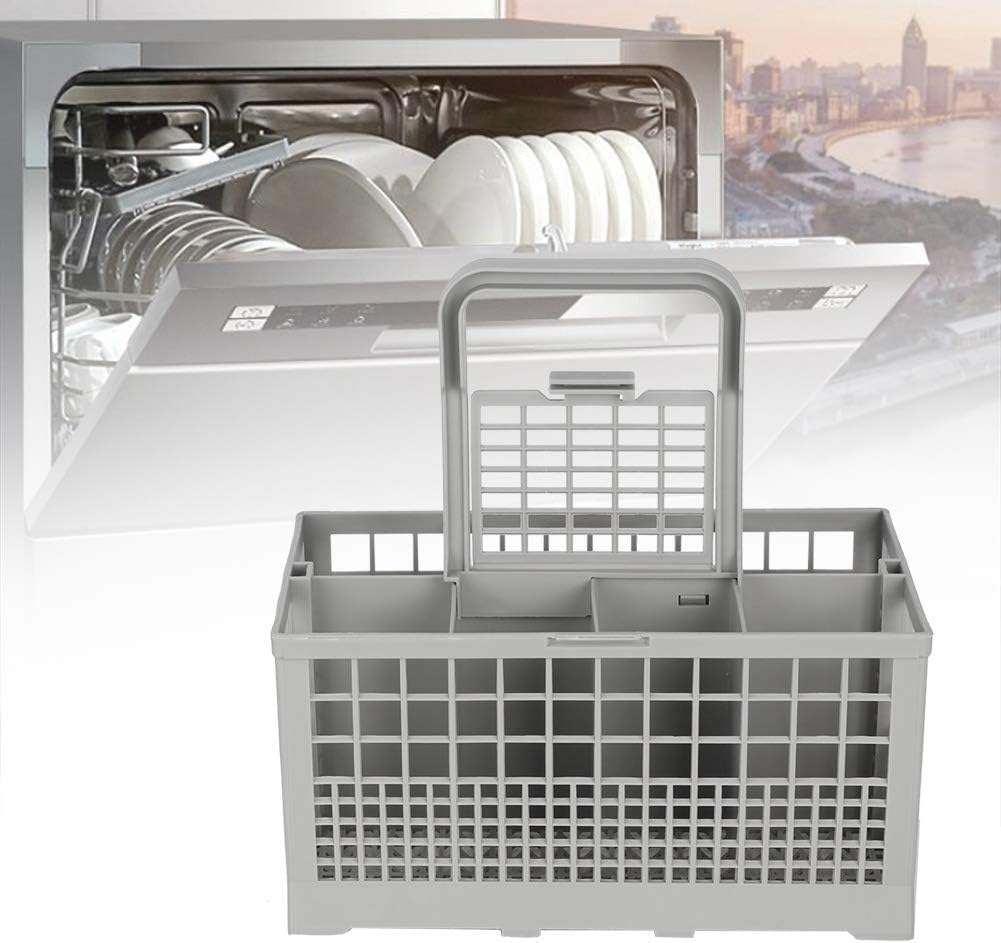 CARLA HOME 8 Slot Universal Dishwasher Cutlery Basket with Handle and Lid which Fits Most Brands (240mm X 135mm X 122mm) - Image 8