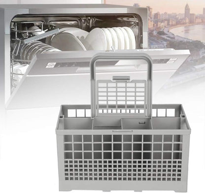CARLA HOME 8 Slot Universal Dishwasher Cutlery Basket with Handle and Lid which Fits Most Brands (240mm X 135mm X 122mm) - Image 8