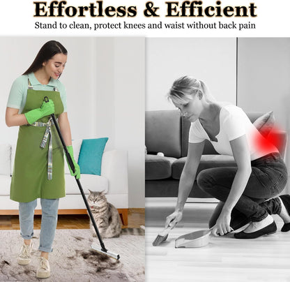 CARLA HOME Pet Hair Remover Broom with Long Handle, Reusable Fur & Lint Remover for Dog & Cat Hair - Image 3