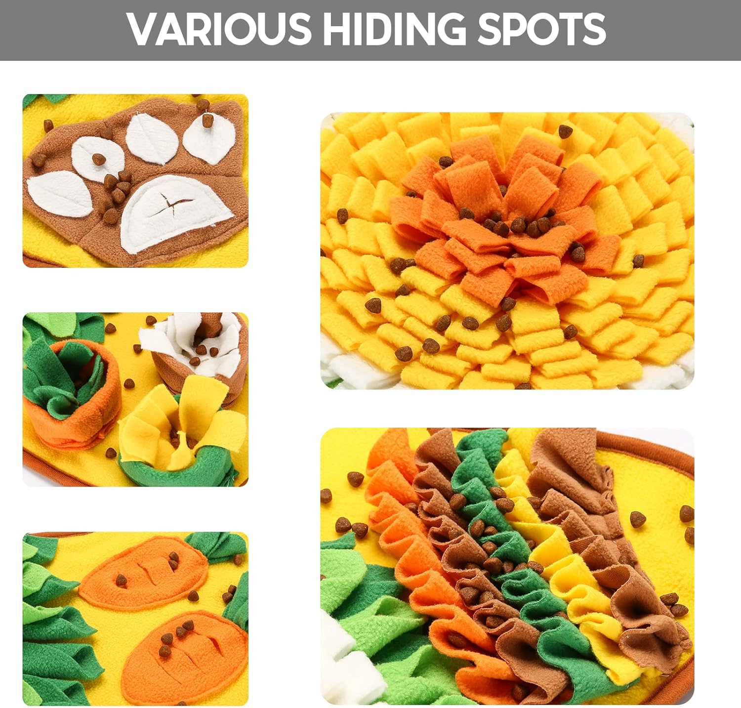 CARLA HOME Snuffle Interactive Feeding Mat Toy for Dogs & Pets - Image 6