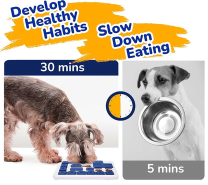 CARLA HOME Interactive Dog Puzzle Toy Slow Feeder Treat Dispenser for Dogs & Cats - Image 3