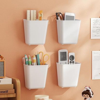 CARLA HOME 4-Pack Self-Adhesive Wall Storage Box for Cabinet Doors, Kitchen, Bathroom & Office - Image 6