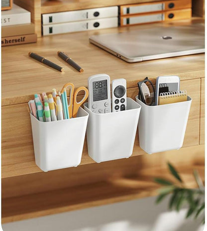 CARLA HOME 4-Pack Self-Adhesive Wall Storage Box for Cabinet Doors, Kitchen, Bathroom & Office - Image 8