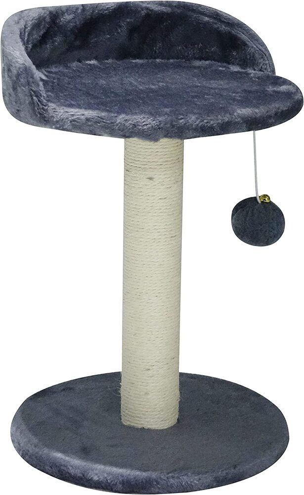 CARLA HOME Cat Tree Tower for Indoor Cats with Plush Perch, Sisal Scratching Post & Hanging Ball Toy for Kittens or Small Breeds - Image 7