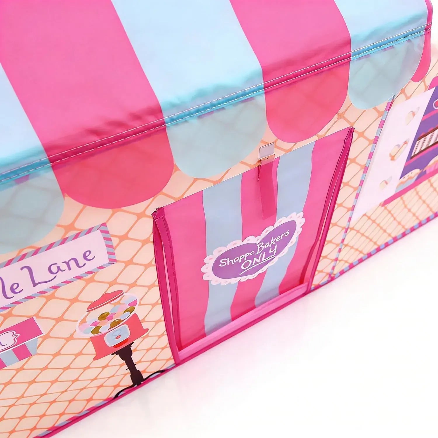 CARLA HOME Kids Ice Cream Bakery Play Tent Pink Pop Up Playhouse - Outdoor Play Equipment Play Tents & Tunnels - Image 8