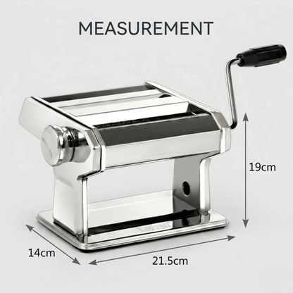 CARLA HOME Pasta Maker Machine - Hand Crank Noodle Maker - Grey - Kitchen Appliances Pasta Makers - Image 3