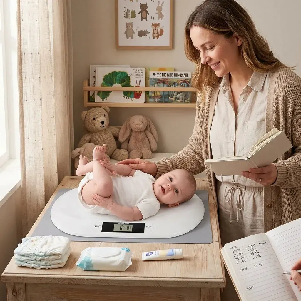 CARLA HOME Elctronic Digital Baby Scale with Tare Function Lcd Display - Image 2