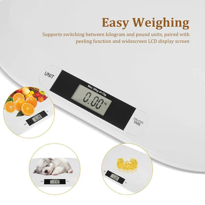 CARLA HOME Elctronic Digital Baby Scale with Tare Function Lcd Display - Image 7