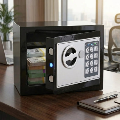 CARLA HOME Electronic Safe Box with Keypad Lock for Cash Locker - Image 9