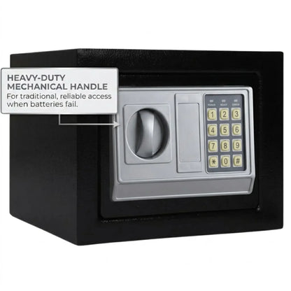 CARLA HOME Electronic Safe Box - Money Safe with Deposit Slot - Black - Cash Locker - Image 8