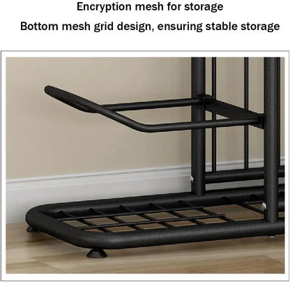 CARLA HOME Ball Storage Rack - 3-Tier Sports Organiser - Image 6
