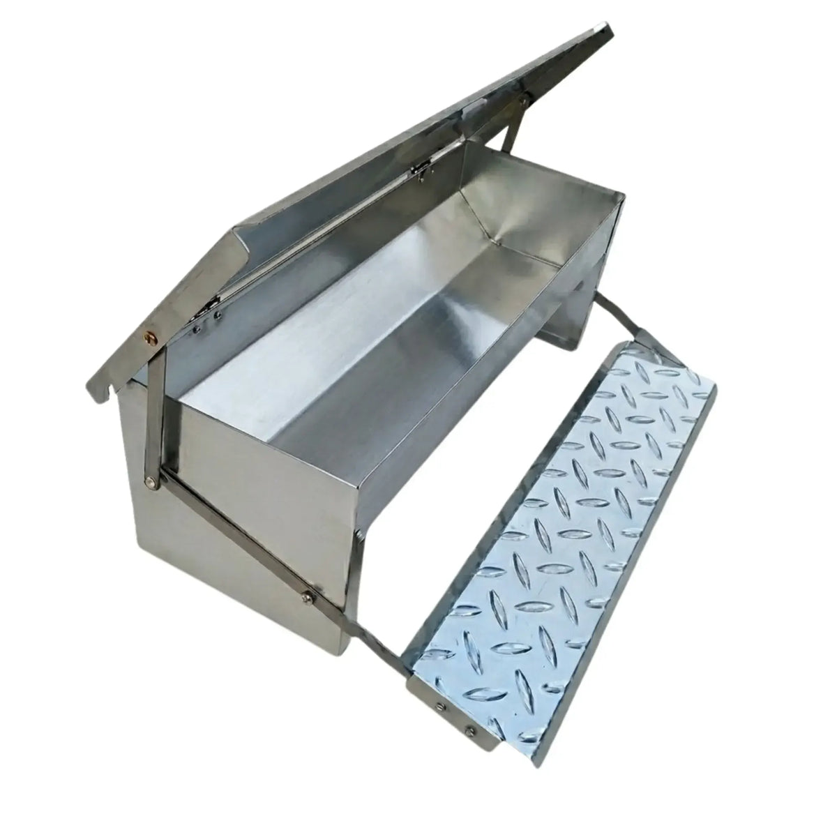 CARLA HOME Automatic Chicken Feeder Treadle - Galvanized Steel - Image 9