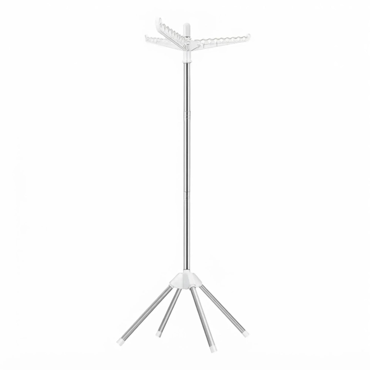 CARLA HOME Folding Clothes Drying Rack, 3 Rotatable Arms, Stainless Steel - Image 9