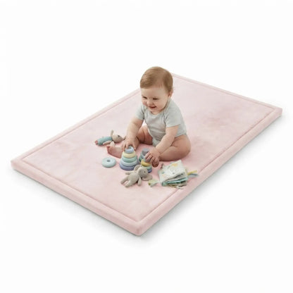CARLA HOME Baby Play Mat 150x200cm, Thick Foam Crawling Mat, Infants, Pink - Image 8