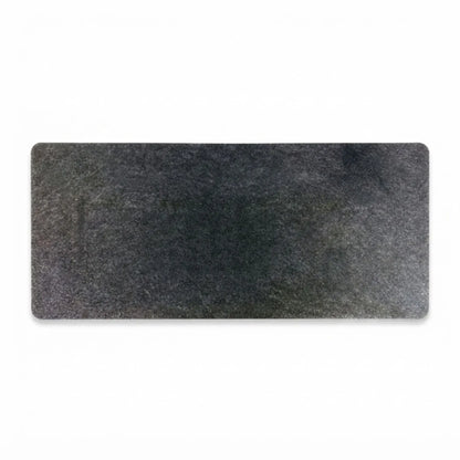 CARLA HOME Felt Desk Mat, Large Mouse Pad 80x40cm, Grey Cotton Linen Fabric - Image 9