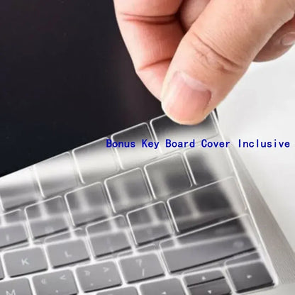 MacBook Air Hard Shell Case in Matte Pink with Keyboard Cover for A2337/A2179/A1932 - Image 5