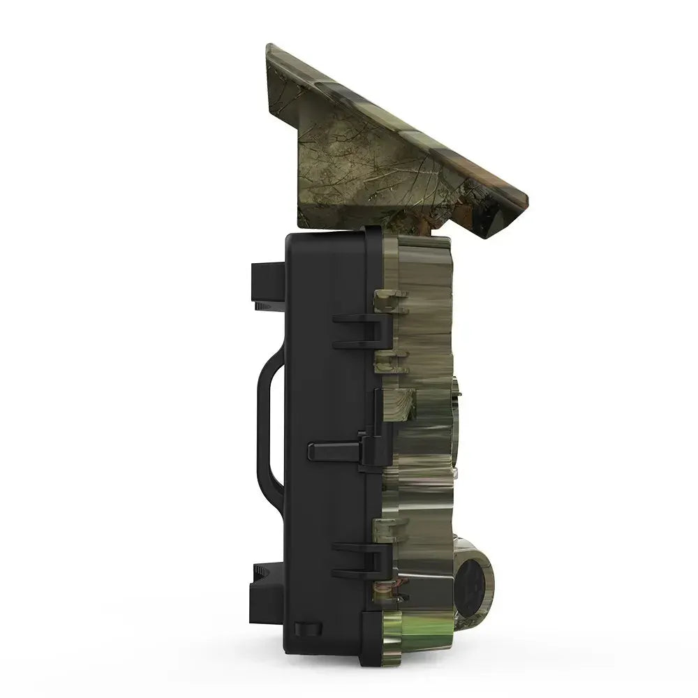 4K 60MP Black Solar Trail Camera with Night Vision and Wi-Fi Connectivity - Image 5