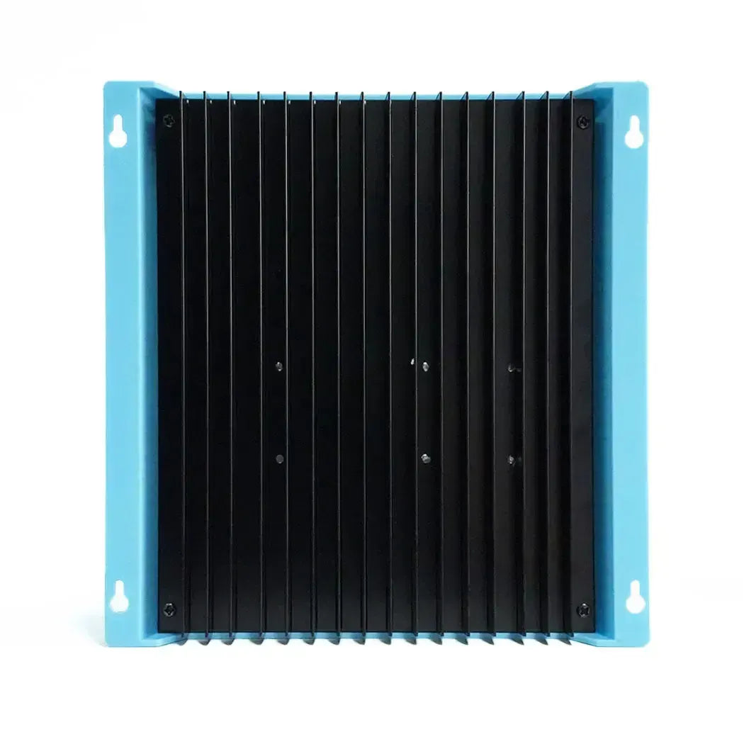 100A MPPT Solar Charge Controller with LCD Display and Dual USB Ports in Blue - Image 7
