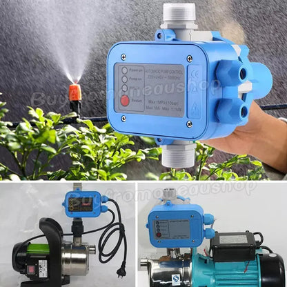 Automatic Water Pump Controller Pressure Switch Electronic Unit in Blue for Irrigation - Image 8