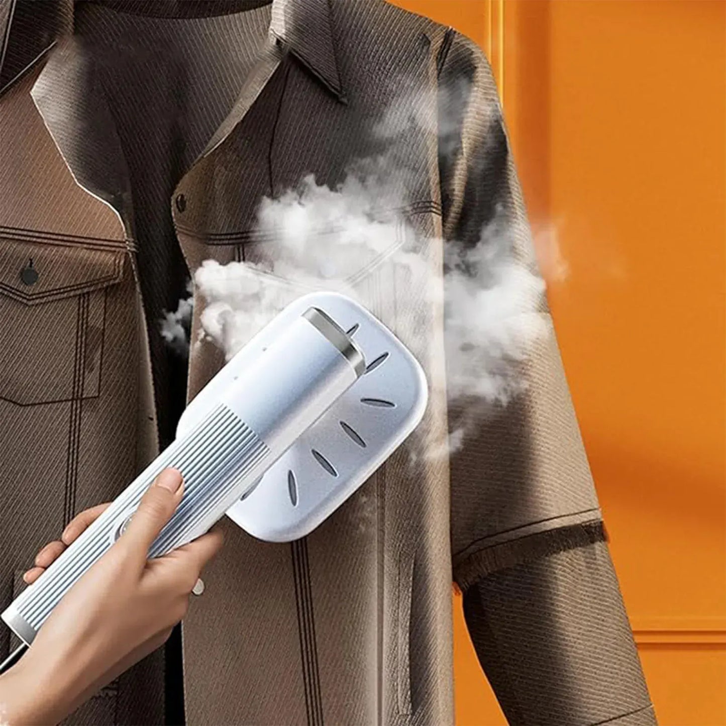Portable Handheld Black Steam Iron for Home & Travel, 72x100mm - Image 3