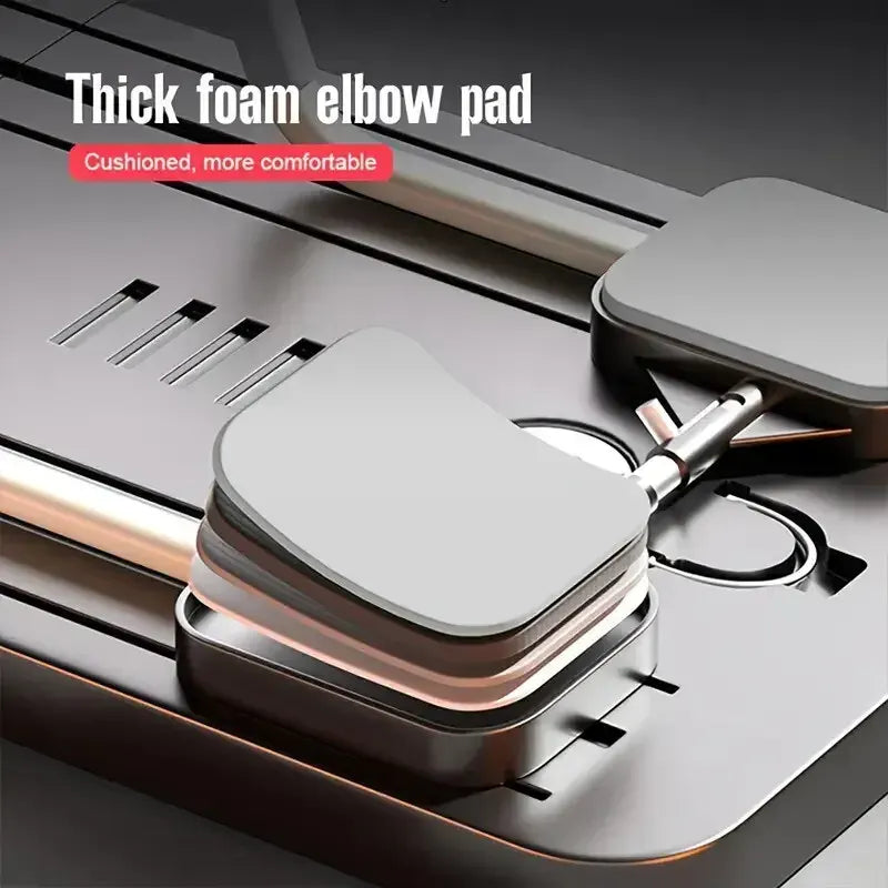 8-in-1 Multifunctional Fitness Board in Black for Core Strength and Abdominal Training - Pink - Image 5
