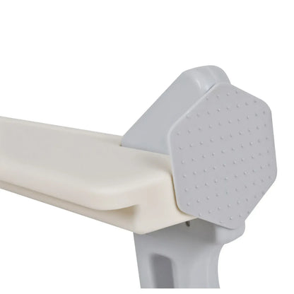 Foldable Kids Step Stool Kitchen Helper Tower in Grey, Adjustable Height, 55x55x79cm - Image 2