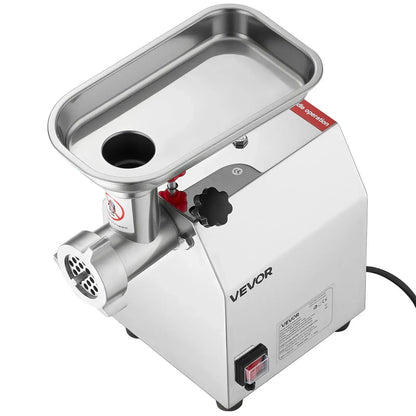 Commercial Electric Meat Grinder, Stainless Steel, 2.04 kg/Min, Sausage Stuffer - Image 3