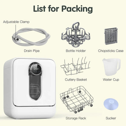 3-in-1 Baby Bottle Washer, Sterilizer & Dryer Combo in White - Image 4