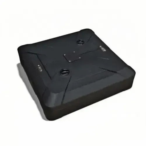 82cm Black Offset Patio Umbrella Base - Sand/Water Filled Square