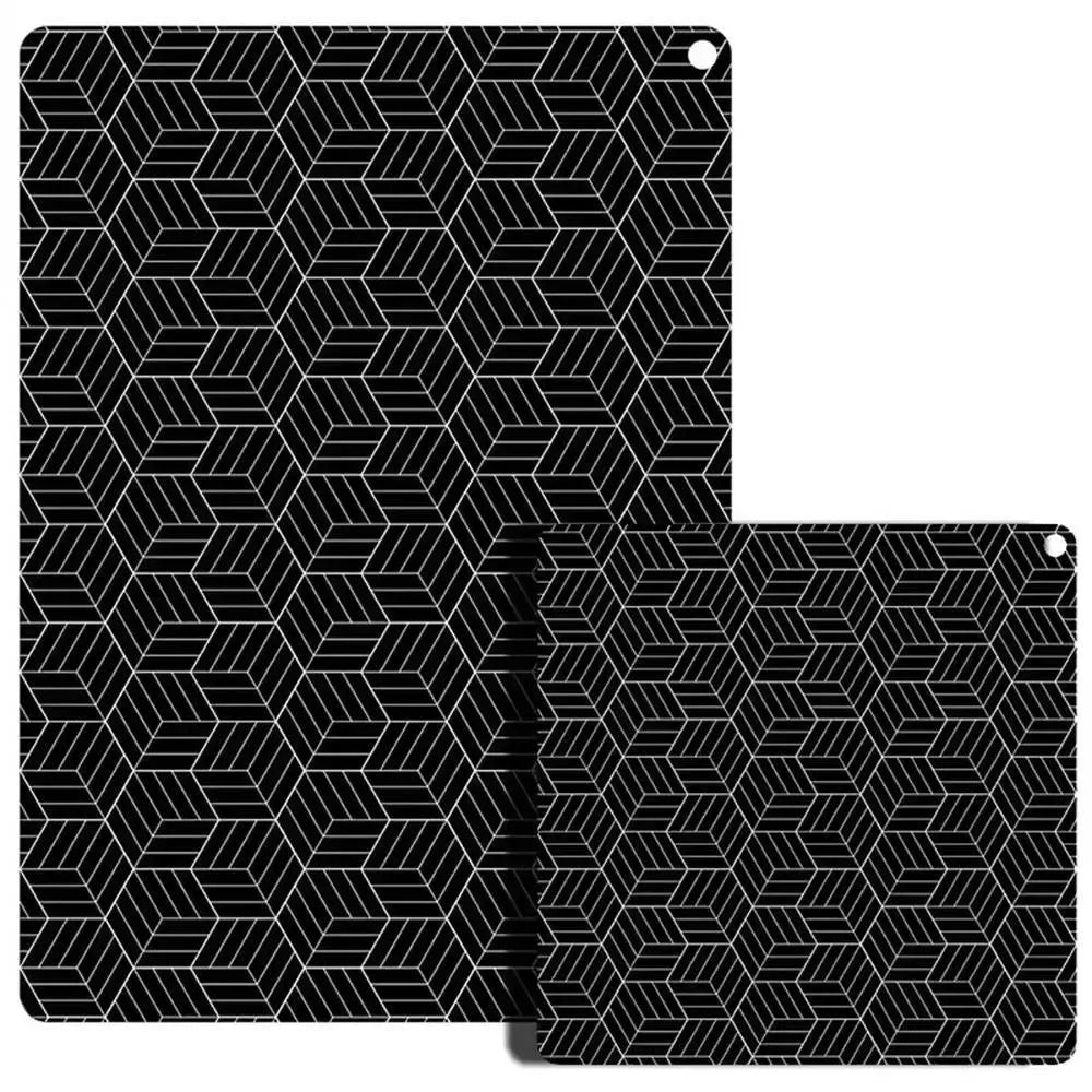 Anti-Slip Silicone Induction Cooktop Mat, 25x25cm, Heat Resistant, Black - Image 4