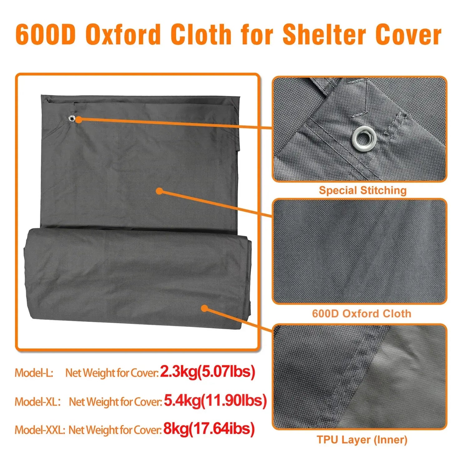 Heavy Duty Large Black Metal Walk-In Chicken Run Coop with Cover, 276x207x300cm - Image 2
