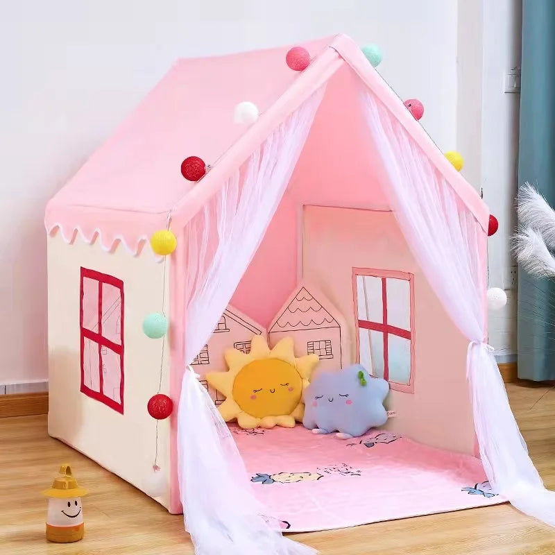 Pink Baby Tent for Girls Indoor & Outdoor Play - Image 2