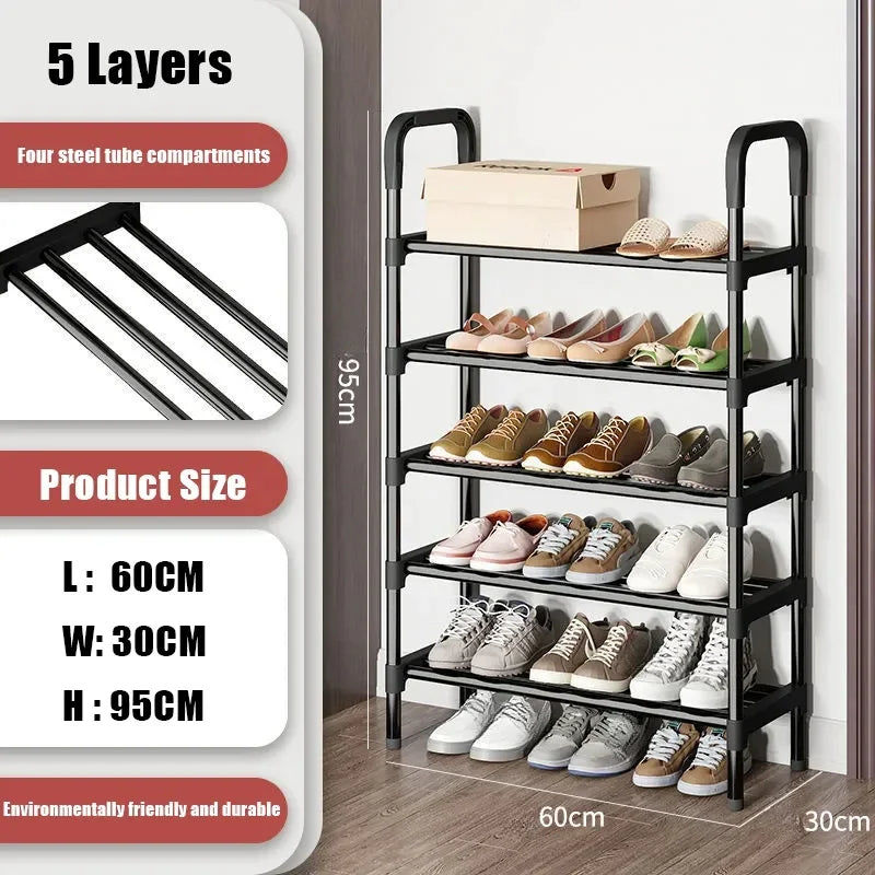 5-Layer Multi-Function Shoe Rack Space Saver - Image 2