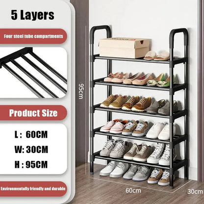 5-Layer Multi-Function Shoe Rack Space Saver - Image 2