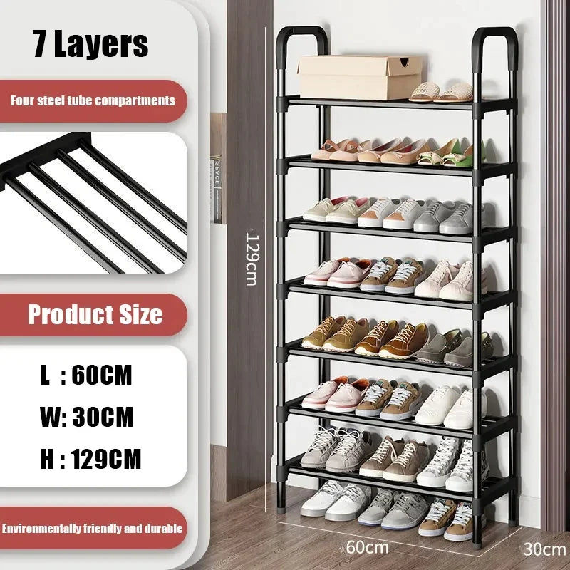 7-Layer Multi-Function Shoe Rack Space Saver - Image 2