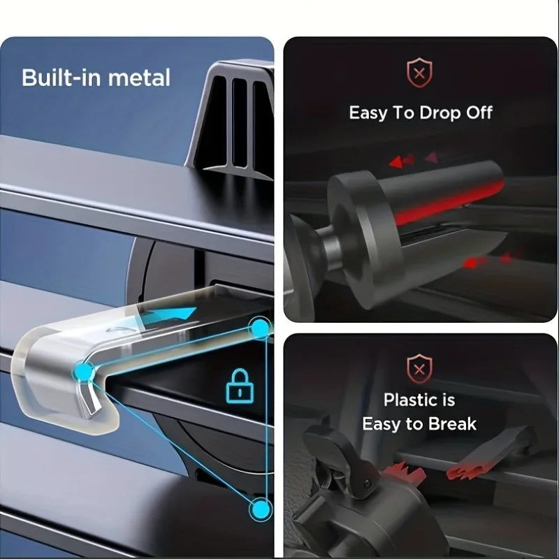 Car Phone Holder Air Vent Clip GPS Stand - Image 2