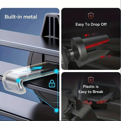 Car Phone Holder Air Vent Clip GPS Stand - Image 2