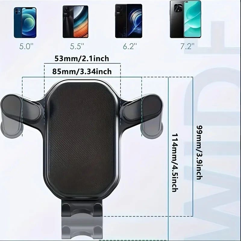 Car Phone Holder Air Vent Clip GPS Stand - Image 5