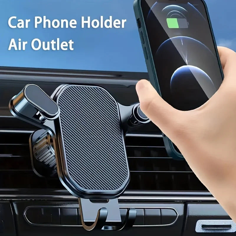 Car Phone Holder Air Vent Clip GPS Stand - Image 6