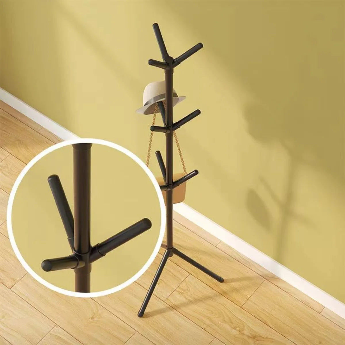 Floor-to-Floor Clothes and Hats Rack Holder - Image 3