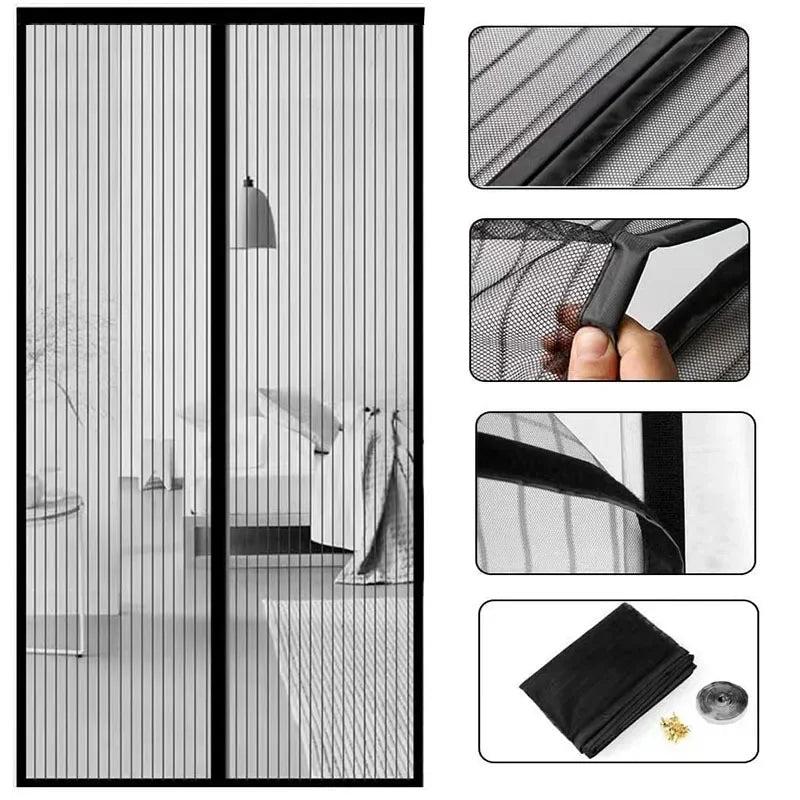 Magnetic Mosquito Net Door Curtain 90x210cm - Image 4
