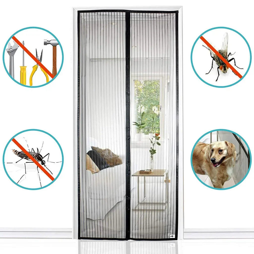 Magnetic Mosquito Net Door Screen 110x210cm - Image 6