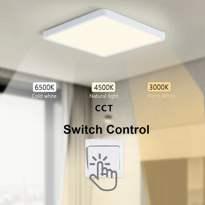 Smart LED Ceiling Lamp: App & Voice Control - Image 2
